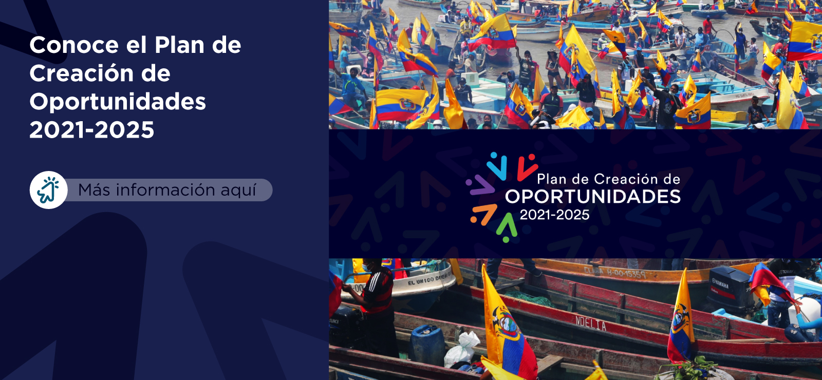 La Secretaría Nacional de Planificación presenta el Plan de Creación de Oportunidades 2021-2025