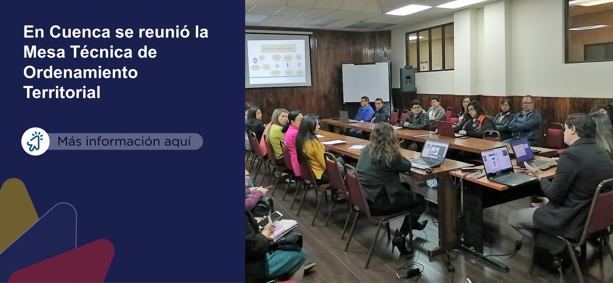 El propósito de la Mesa es coordinar y articular acciones, líneas de trabajo e insumos para el proceso de formulación/actualización de los PDOT.