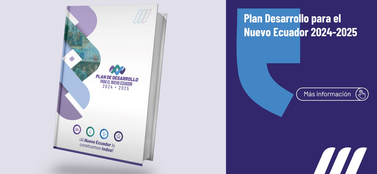 Está disponible el Plan de Desarrollo para el Nuevo Ecuador 2024-2025