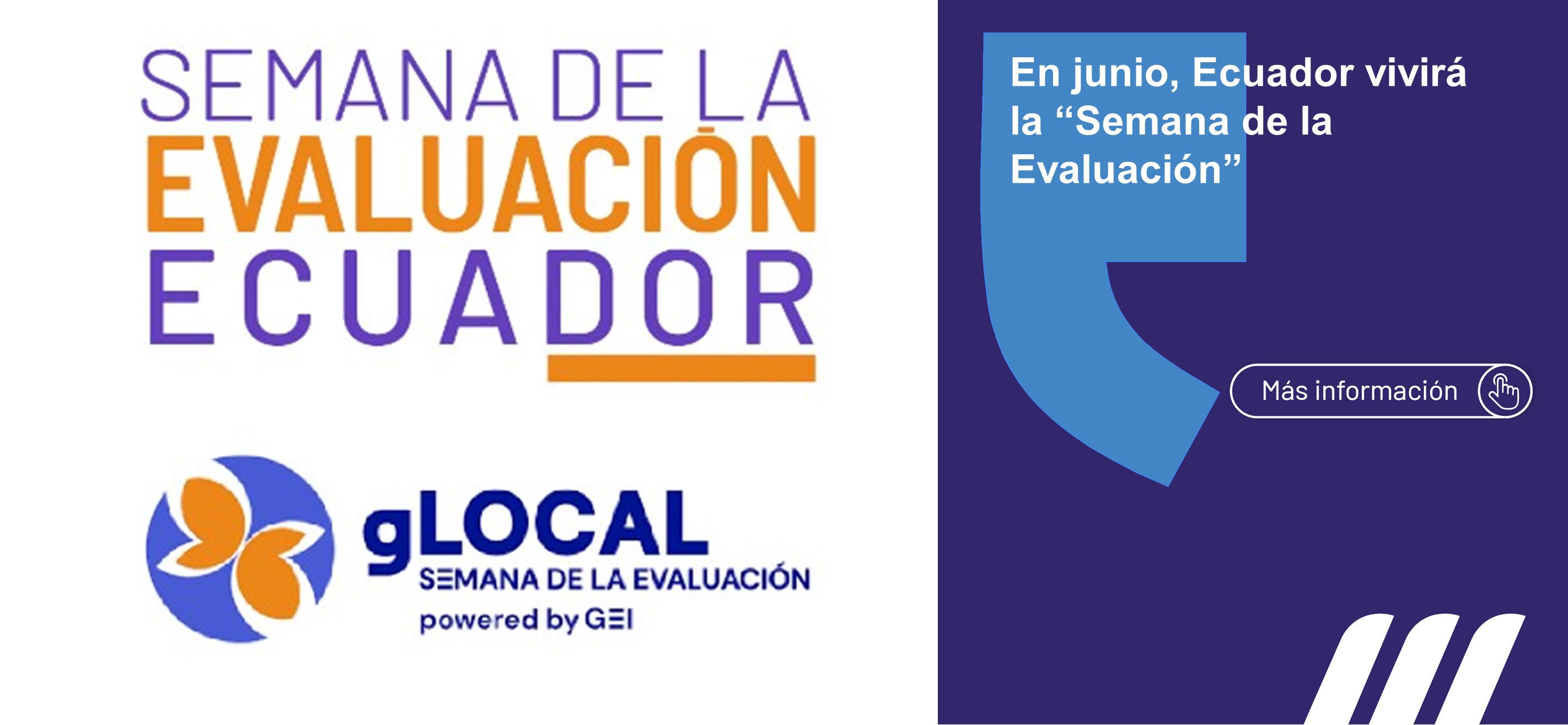 Del 03 al 07 de junio se realizará la Semana de la Evaluación Ecuador, con el fin intercambiar conocimientos y experiencias sobre los procesos de evaluación.